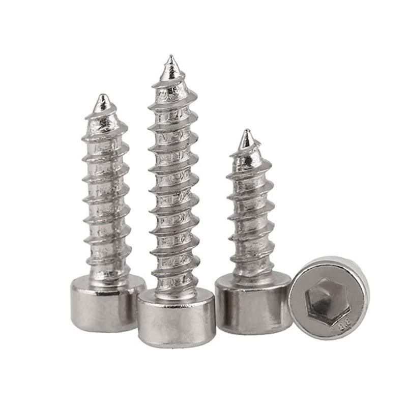 Tornillo autorroscante M5 cabeza hexagonal 20 pcs miniatura 3