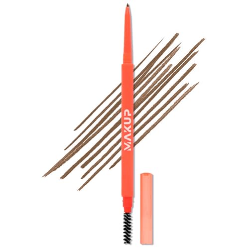 Makup Beauty Skinny Brow - Ultra Thin Eyebrow Pencil, Waterproof, Precise Micro Brow Pencil creates Hair-like Strokes for Full, Natural Brows Light Brown (Taupe)