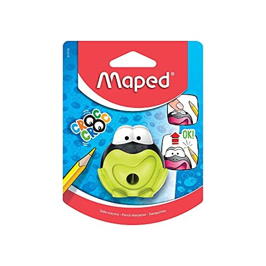 Apontador, Maped, Croc Croc Sapo, 017710, Cores Sortidas