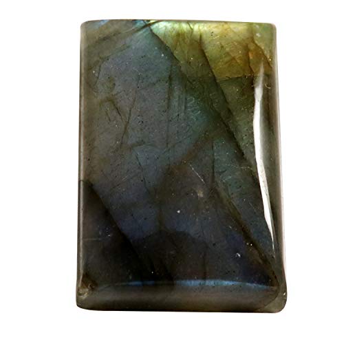 Labradorite cabochon octogonal naturel de 41,05 carats pour création de bijoux