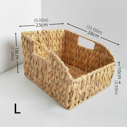 Panier jacinthe d'eau poubelle scandinave salon cozy