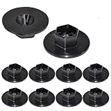 10 piezas de clips para protectores contra salpicaduras del revestimiento del paso de rueda para Hyundai Elantra, Tucson, Santa Fe, Solaris, Kia Sedona, Soul, Optima y Cadenza 8414526000