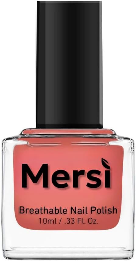 Mersi NEW Cosmetics Halal Nail Polish | Vegan Nail Polish | Cruelty-Free | Non-Toxic | Free of Harsh Chemicals | Fast Drying | Made in USA (ARUBA)