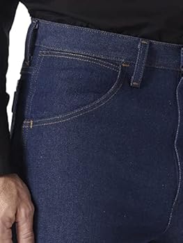 Wrangler Heren Bootcut Western Boot Cut Slim Fit Jeans, Donkerblauw, 34W x 34L