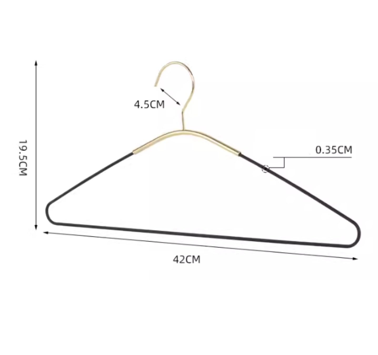 Perchas para Abrigos De 8 Uds con Ranuras Antideslizantes, Perchas De Acero Inoxidable, Perchas para Ropa Resistentes para Ahorrar Espacio para Sudadera