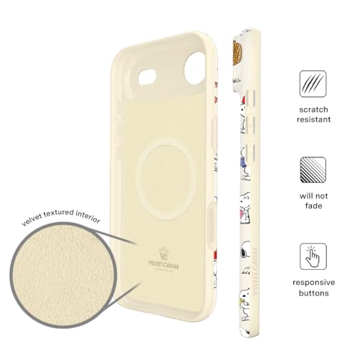 VELVET CAVIAR Case for iPhone 17 Air | Compatible with MagSafe | 10ft Drop Tested | Protective Designer Cases | Snoopy Moods by VELVET CAVIAR - Used condition - Image 7