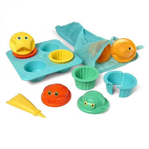 Melissa & Doug Sunny Patch Seaside Sidekicks Sand Cupcake Play Se...