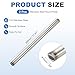 MECCANIXITY 316 Stainless Steel Rod 3/8