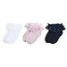 Newborn Baby Girls Princess Frilly Lace Ruffle Socks 3 Pack, 0-6 Months