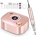 UIHOL Fresa per Unghie, 45,000RPM Professionale Lima Elettrica per Unghie, Touchscreen, con Punta in Ceramica Kit Unghie, Salone Manicure Set e Pedicure Elettrico per Semipermanente Gel immagine