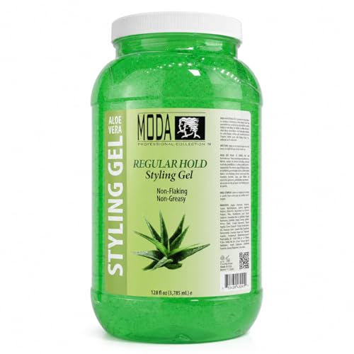 MODA Salon Styling Hair Gel, Damage Control, 128 oz
