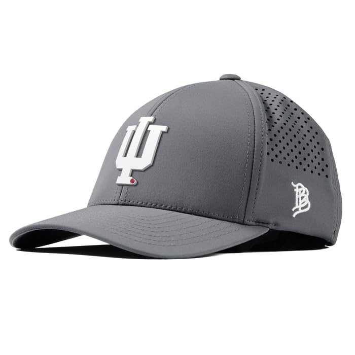 Gorra Indiana Hoosiers Whiteout Curved Performance miniatura 1
