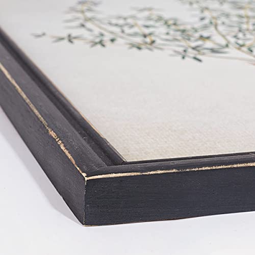 Nelony Herbs Kitchen Wall Art Prints Decor, Vintage Framed Botanical Art, 4 Pcs 10"X14" Farmhouse Wall Decor For Kitchen, Dinning Room, Living Room (Set 1) #TOP1