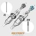 Tattoo Kit, Wormhole Tattoo Machine Kit Tattoo Gun Kit Cartridge Needles Tattoo Practice Pen Kit for Beginners Rotary Tattoo Machine Pen Kit Tattoo Supplies WTK104