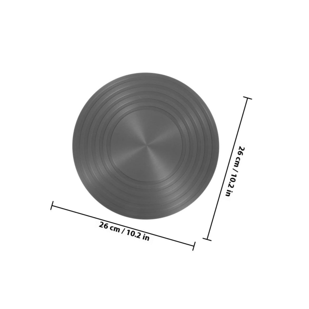 Placa Difusora de Calor de Aluminio Gruesa Protector para Estufas de Gas Inducción Distribución Uniforme de Calor Descongelación Rápida Accesorio de Cocina Seguro