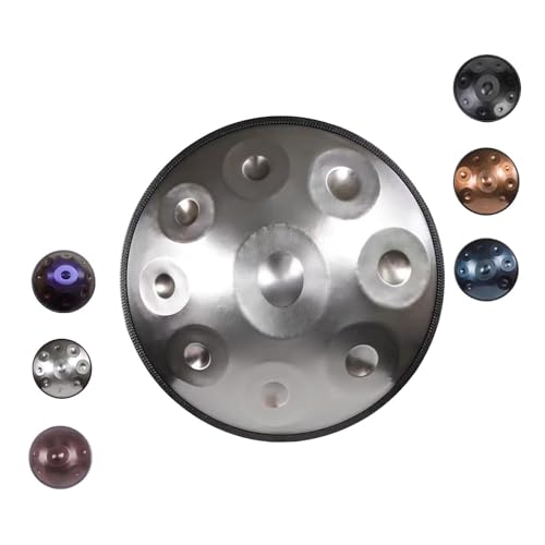 22�C���` ��l�̂��߂̃n���h�p���h�����A432Hz/440Hz�A9/10/12���A�j�Z���X�`�[�����n���h�p���A�X�^���h�A�n���h�p���o�b�O�A�}���b�g�t���A�ґz�p�Ŋy��Z�b�g(E,440HZ/12Note)