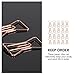 MAGICLULU 20Pcs Rose Gold Bow Tie Paper Clips Creative Decorative Bookmark Clips for Organizing Documents at Office Home and School 1.18X0.78 Inch
