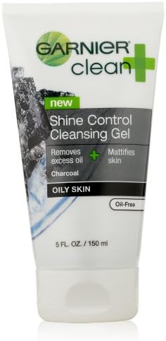 Garnier Skin and Hair Care Clean and Shine Control Cleansing Gel for Oily Skin, 5 Fluid Ounce
