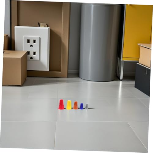Bornes multicolores pour fils électriques : 330 pièces à vis rapides - 4