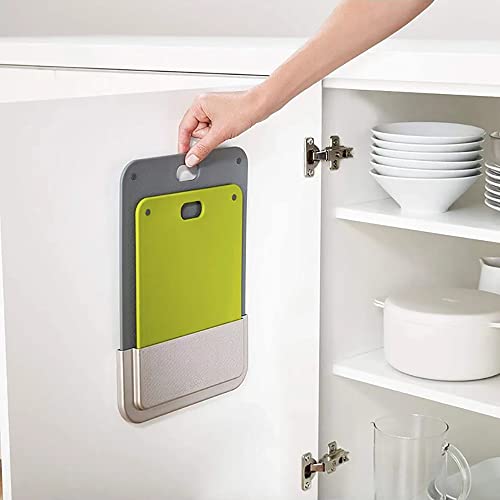 Space Saving Cutting Boards For Kitchen, Cutting Board Bpa-Free, Scratch Resistant Flexible Cutting Boards, Chop Cutting Board Set With Storage Case, Dishwasher Safe #TOP5