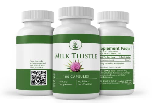 Pure Original Ingredients Milk Thistle (100 Capsules) No Magnesium Or Rice Fillers, Always Pure, Lab Verified - Thumbnail 4