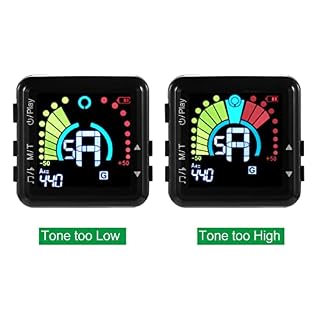 tuner,HUIOP Accordeur de guitare accordeur de guitare rechargeable clip sur écran couleur LED accordeur de guitare électrique professionnel avec métronome pour tous les instruments guitare basse violo - Les Beatles, Paul McCartney, John Lennon, RIngo Starr, George Harrison tuner,HUIOP Accordeur de guitare accordeur de guitare rechargeable clip sur écran couleur LED accordeur de guitare électrique professionnel avec métronome pour tous les instruments guitare basse violo – Image 5
