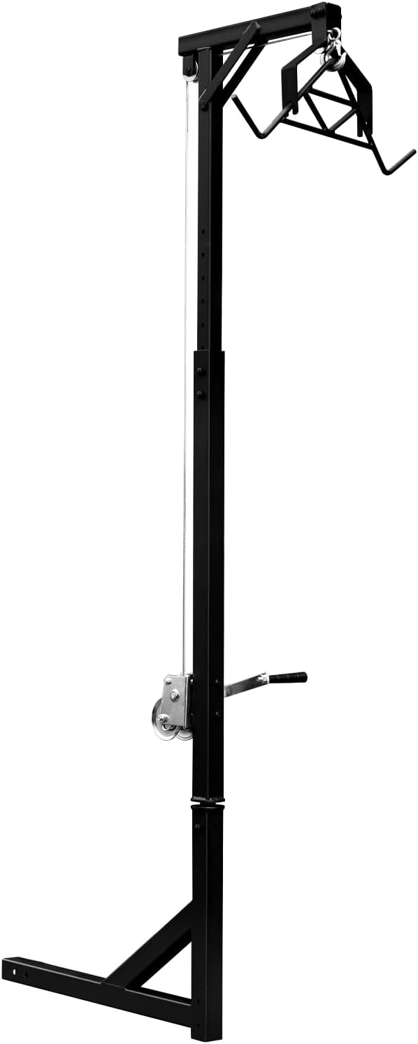 Deer Hoist 500LBS Truck Hitch Game Hoists w/ 360 Degree Swivel,74-102 inch Adjustable Winch Lift Gambrel Set Game Hunting Deer Lifting Hook Top Bracket Locks