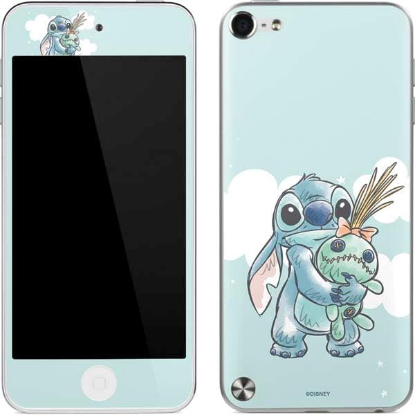 Miniatura 3 de Skinit Calcomanía para reproductor de MP3 compatible con iPod Touch (5 generación y 2012), diseño oficial de Disney Lilo y Stitch Stay Weird
