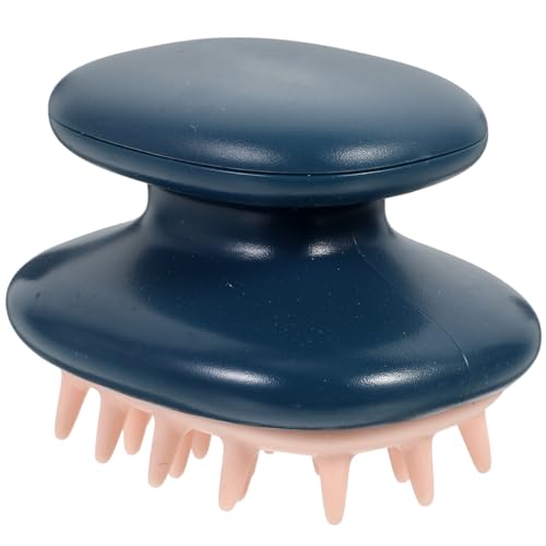 Mikinona Silikon Kopfhaut Massagegerät Tragbare Haarbürste Kleines Multifunktionales Shampoo Kopfhaut Reinigungsgerät Sanfte Kopfhautmassage Zur Haarwurzelpflege Wellness Und Entspannungsgerät