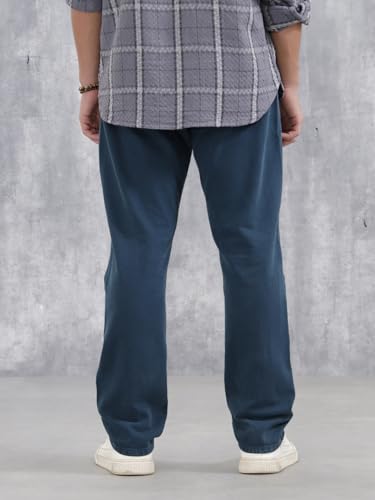 Image of WROGN Men's Cotton Stretch Jeans | Solid | Slim Fit