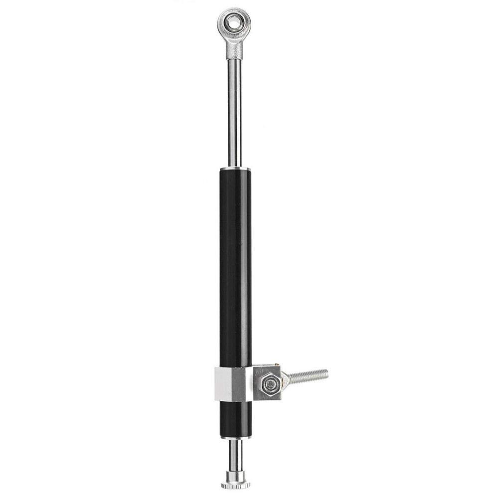 Amortisseur de Direction Amortisseur réglable de Moto Stabilisateur de Titane modifié Règle en Titane Longue Barre de Guidon Amortisseur stabilisateur