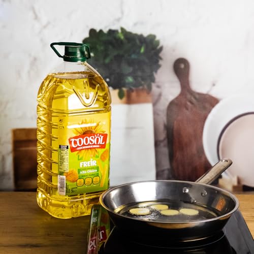 Miniatura 7 de Coosol - Aceite De Girasol Alto Oleico Especial Freír, Aceite De Girasol Para Freír - Garrafa 5l