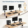 Vondynote Set of 2 Desktop Clamp Speaker Stands Short Studio Monitor Stands Height Adjustable #2