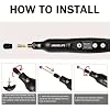 Mini Cordless Rotary Tool Kit 5-Speed USB Rechargeable With 105 Accessories For Engraving Sanding Polishing