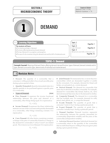Image of ISC Question Bank Chapterwise & Topicwise Solved Papers Class 12 Economics For 2026 Exam