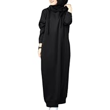Womens Maxi Long Hoodie Dress Pullover Sweatshirt for Muslin Spring Fall Autumn Winter Loose Dress