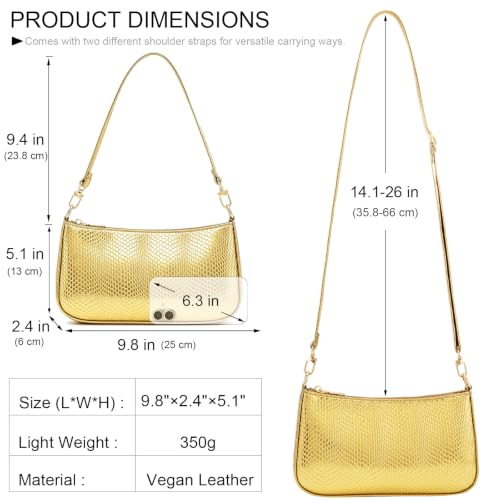 Image of Shoulder Bag for Women Retro Hobo Handbags Cross Body Purses