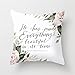 Produktbild Nacasu He Has Made Everything Beautiful in its time Throw Pillow Cushion Cover Case 18 X 18 inches