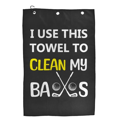 Golf Towel, Fathers Day Golf Gifts for Men, Premium Microfiber