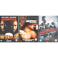UNDISPUTED 1-3 COMPLETE COLLECTION / 1. UNDISPUTED / 2. UNDISPUTED 2 - LAST MAN STANDING / 3. FIGHT FOR FREEDOM = ULTIMATE 3x DVD UK SET