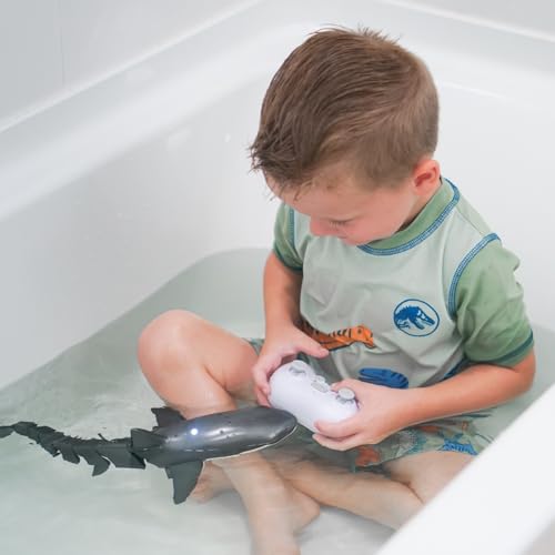 2.4Ghz RC Pool Toys Remote Control Shark, Outdoor Water Toys for Boys Kids - image 7