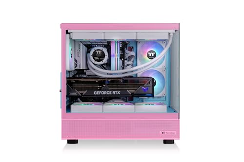 Thermaltake View 270 Plus Tg Midi Tower Pink, W129160889 (Pink) by Thermaltake - Image 6