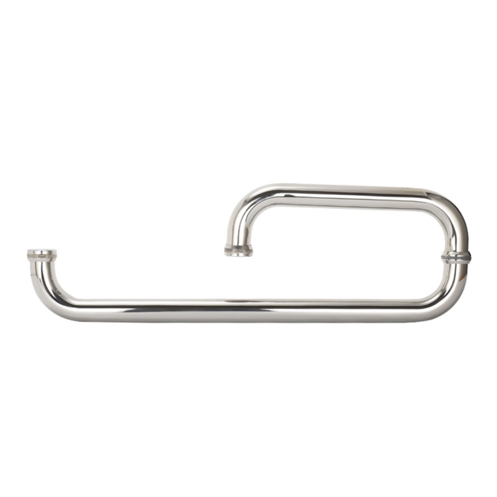 Poignée de porte de douche sans cadre anti-jeu bouton avec rondelle garniture