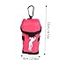 Milisten 1Pc Durable Compact Polyester Golf Ball Pouch Convenient Storage Bag for Balls for Golf Lovers Fits Waist Belt for Easy Carrying