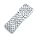 Wanty Hair Straighteners Case with Fastener - Water-Resistant Neoprene Curling Iron Holder Flat Iron Curling Wand Travel Cover Case Bag PouchShield Curling Iron Cover - Flat Iron Travel Pouch (Gray)