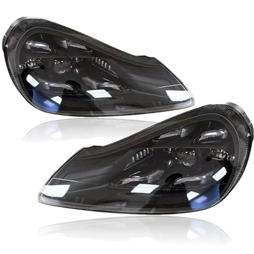 Para Cayenne 2007 2008 2009 2010 Luz Circulación Diurna Faros LED Bombilla Bi Xenon Luces Antiniebla LáMpara Pantalla(Halogen)