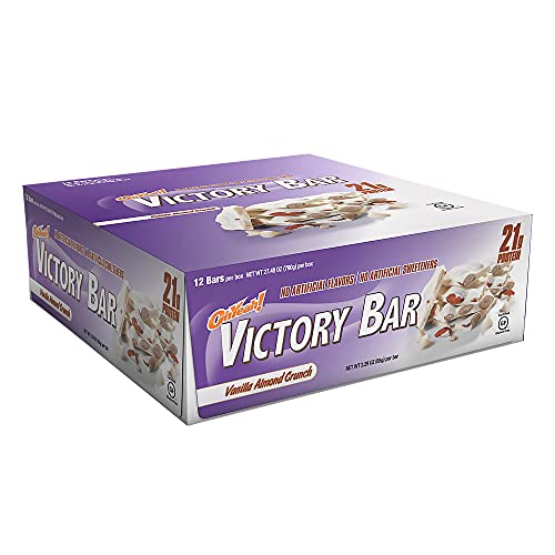 OhYeah! Victory Bars, Vanilla Almond, 12 Count - Net Wt. 2.29 oz per bar OhYeah! Victory Bars, Vanilla Almond, 12 Count - Net Wt. 2.29 oz per bar