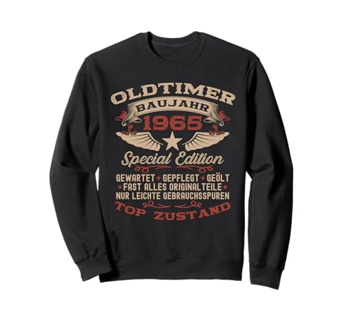 Cadeau d'anniversaire 60 ans vintage 1965 Sweatshirt