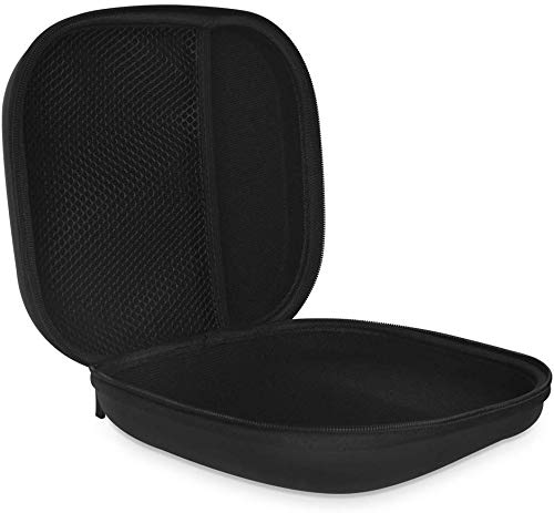 Cowin Caja de Transporte Porttil, Impermeable Cremallera Estuche Duro Bolsa de Viaje, Ajuste Perfecto Auricular de Sobre-odo Para E7 - Negro