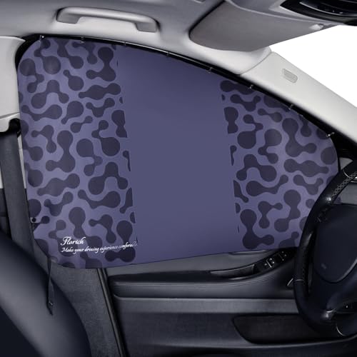 Car Window Shades 1 Pack Car Window Shade for Baby, Embedded Track Car Sun Shade Block Light, Car Privacy Curtains for Family, Universal Fit for Most Cars by FLORICH - Used condition - US$8.21